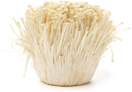 Enoki mushrooms is very often used in Japanese kitchens.